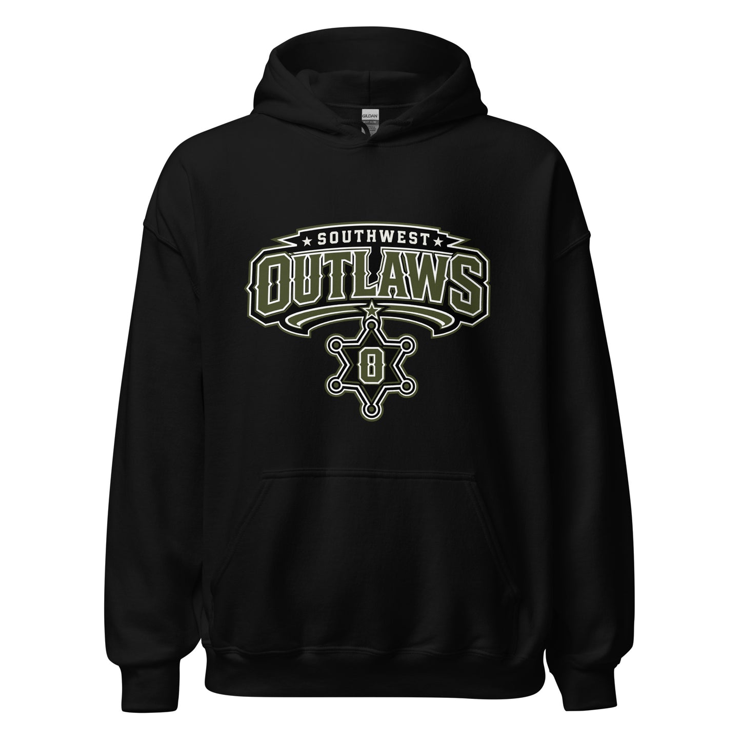 Classic | Hoodie | Southwest Outlaws | Frontier Athletics Logo