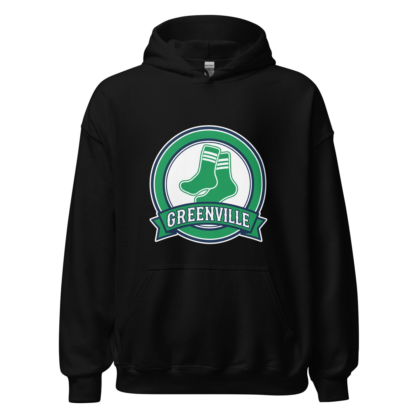 Classic | Hoodie | Greenville Sox | Badge Logo