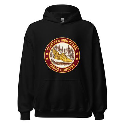 Classic | Hoodie | St. Joseph High School - Cross Country | Badge Logo