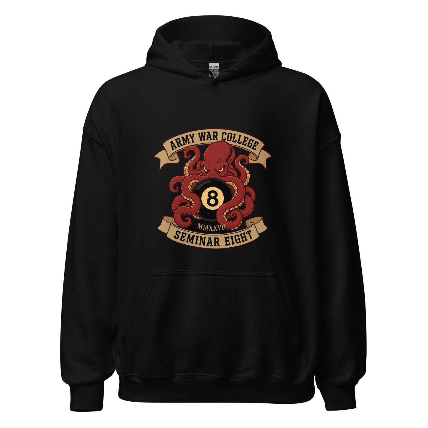 Classic | Hoodie | Army War College (Seminar 8) | Crest Logo