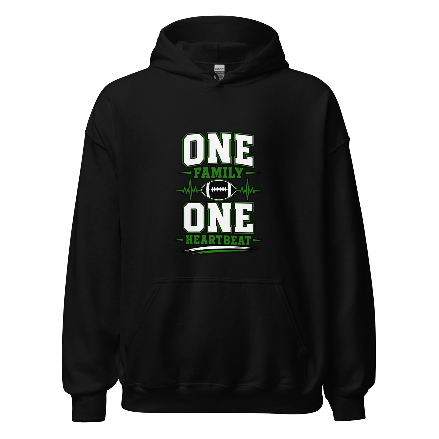 Classic | Hoodie | Celina Black Football | Modern Script Logo