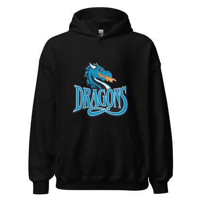 Classic | Hoodie | International Studies Middle School Volleyball | Emblem Logo