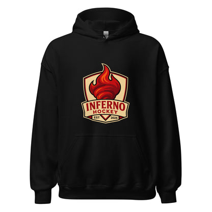 Classic | Hoodie | Inferno Hockey | Crest Logo