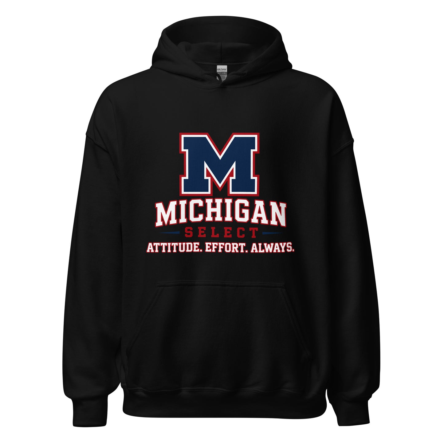 Classic | Hoodie | Michigan Select Baseball | Crest Logo