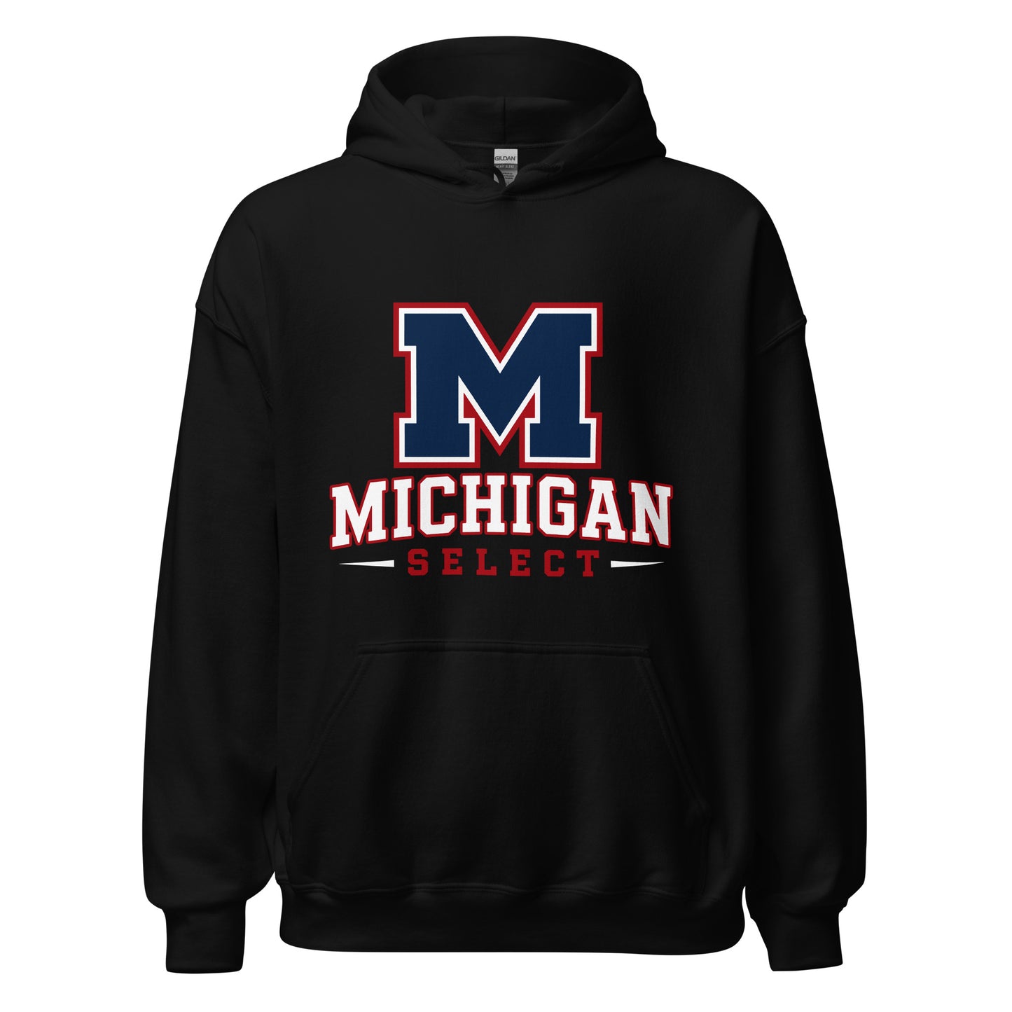 Classic | Hoodie | Michigan Select Baseball | Emblem Logo