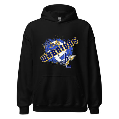 Classic | Hoodie | Indian Land Middle School Volleyball | Vanguard Warriors Logo