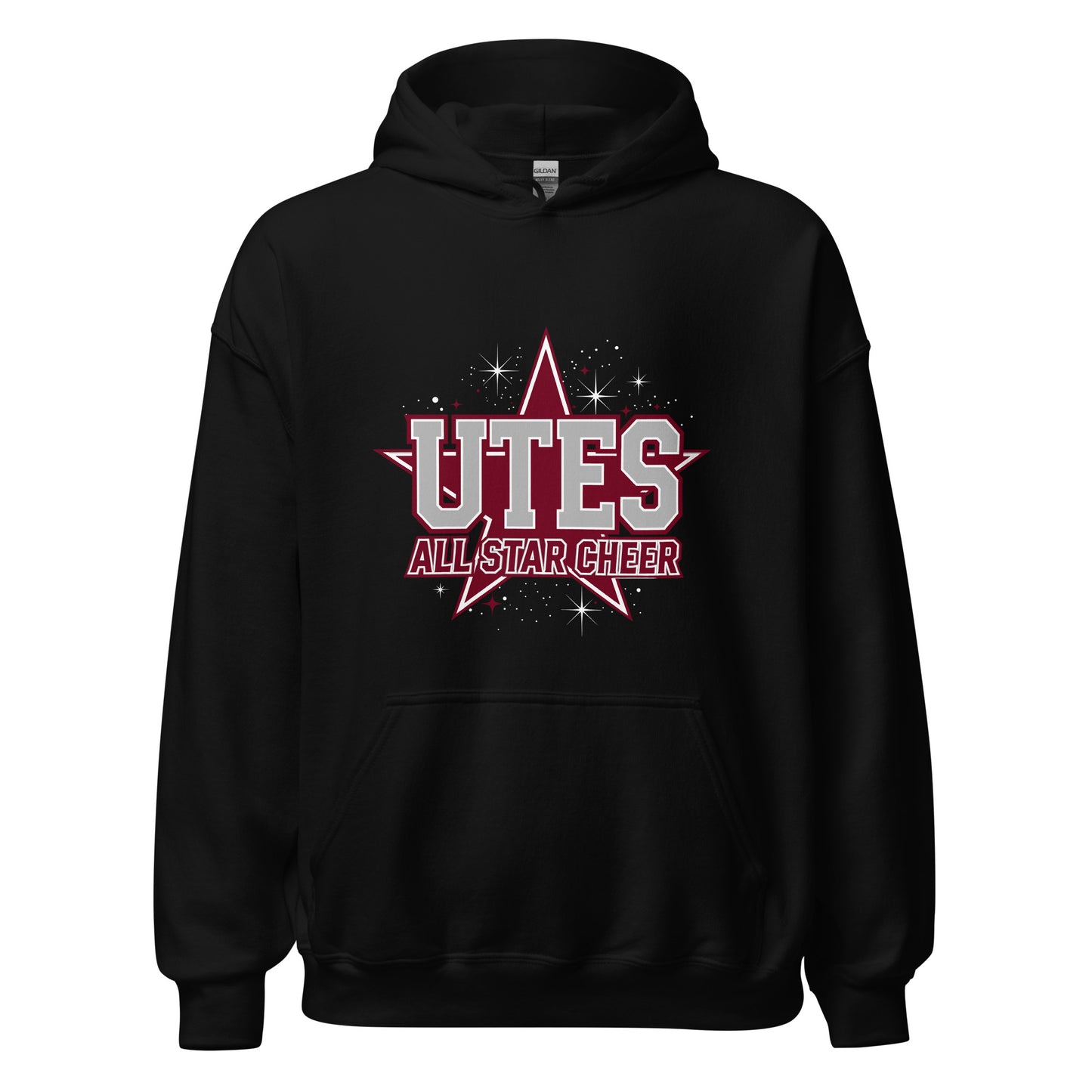 Classic | Hoodie | Utes Allstar Cheer | Crest Logo