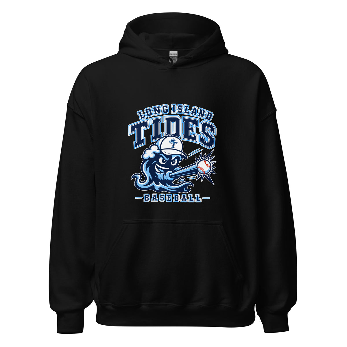 Classic | Hoodie | Long Island Tides Baseball | Valor Logo