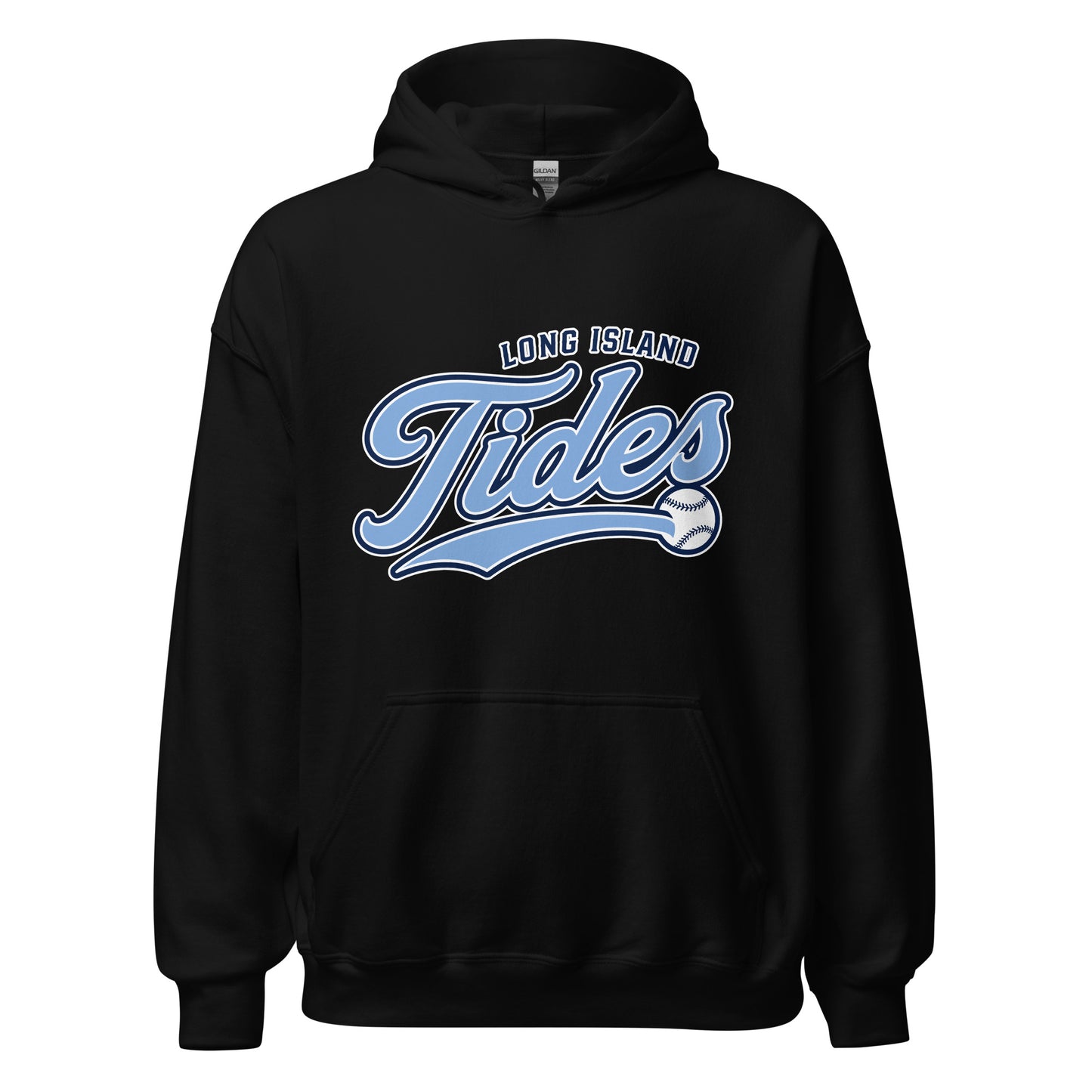 Classic | Hoodie | Long Island Tides Baseball | Athletics Logo