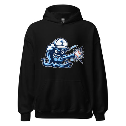 Classic | Hoodie | Long Island Tides Baseball | Mascot Logo