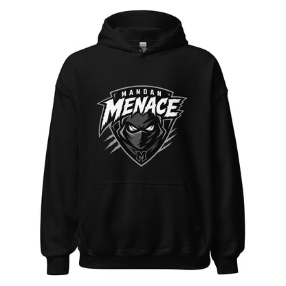 Classic | Hoodie | Mandan Menace | Shield Logo