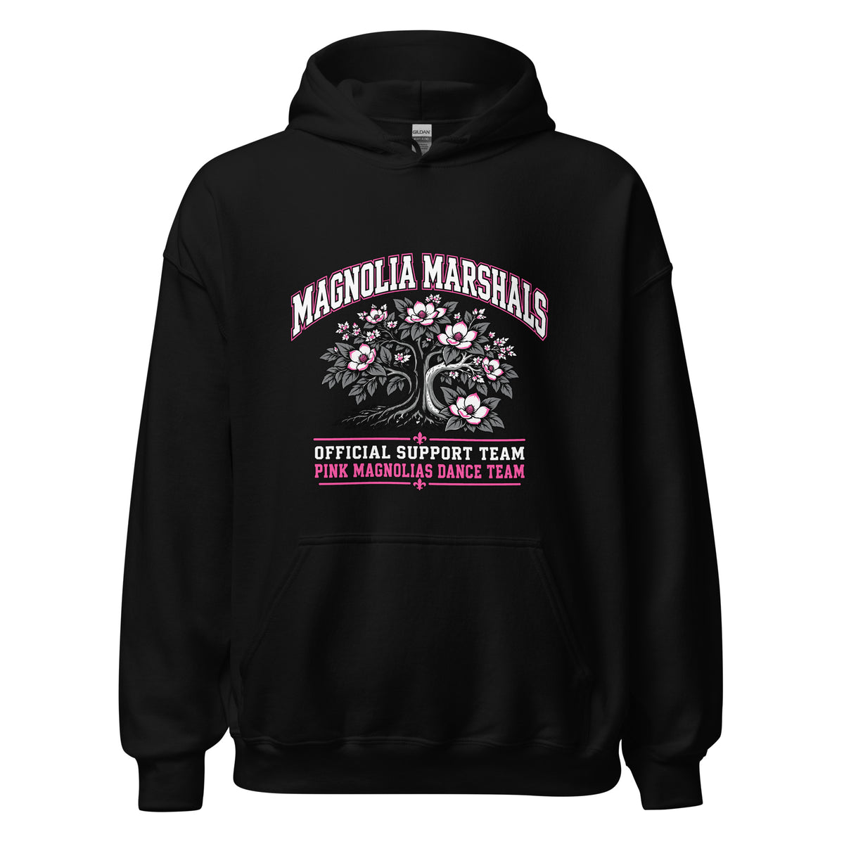 Classic | Hoodie | Pink Magnolias Dance | Crest Logo