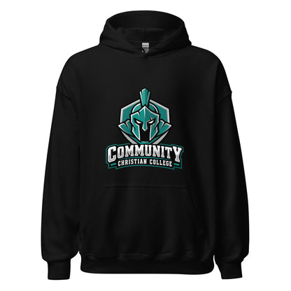 Classic | Hoodie | Community Christian College | Vanguard Athletic Logo