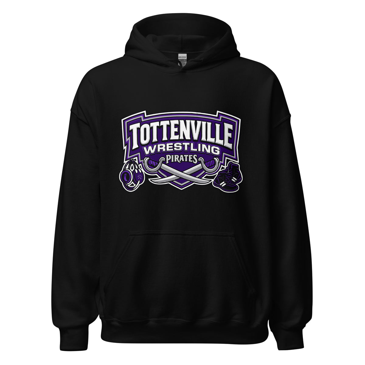 Classic | Hoodie | Tottenville wrestling club | Vanguard Logo