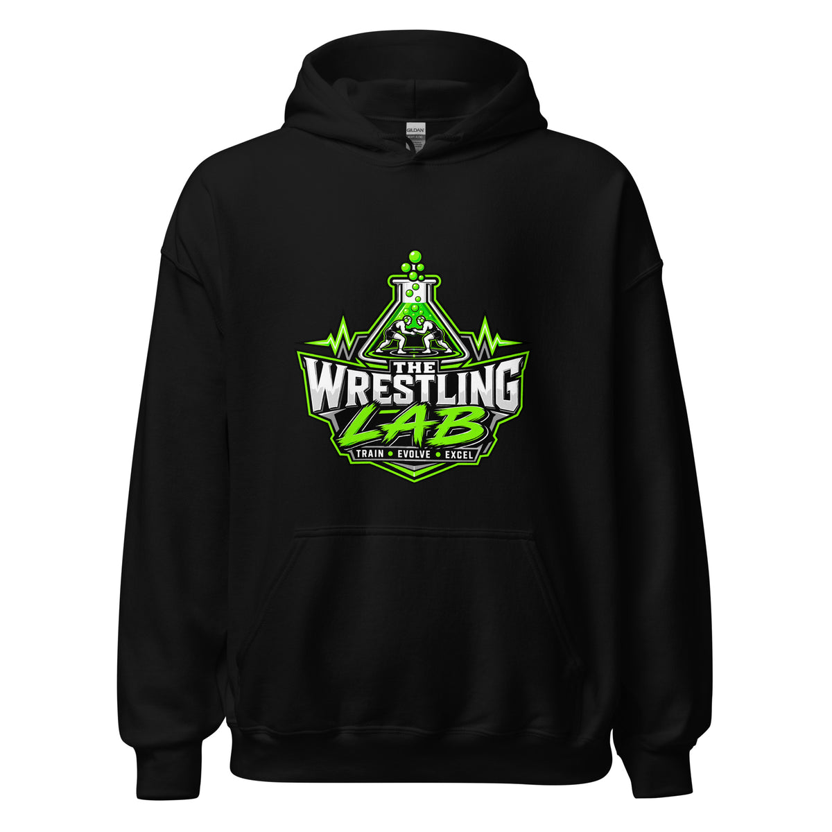 Classic | Hoodie | The Wrestling Lab | Emblem Logo