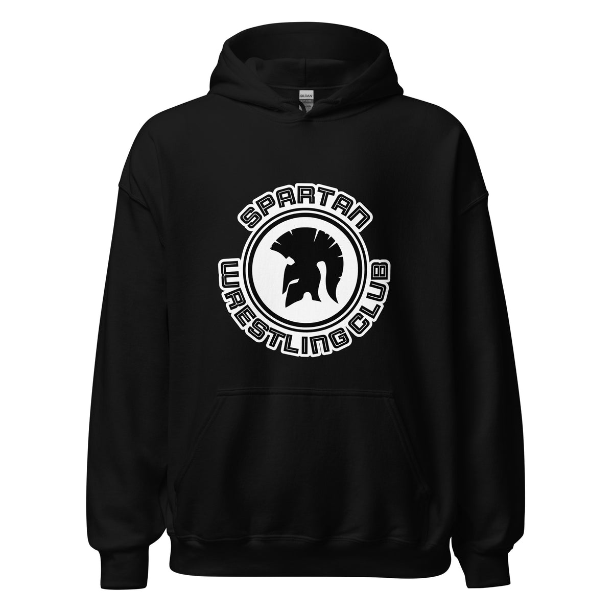 Classic | Hoodie | Spartan Wrestling Club | Crest Logo