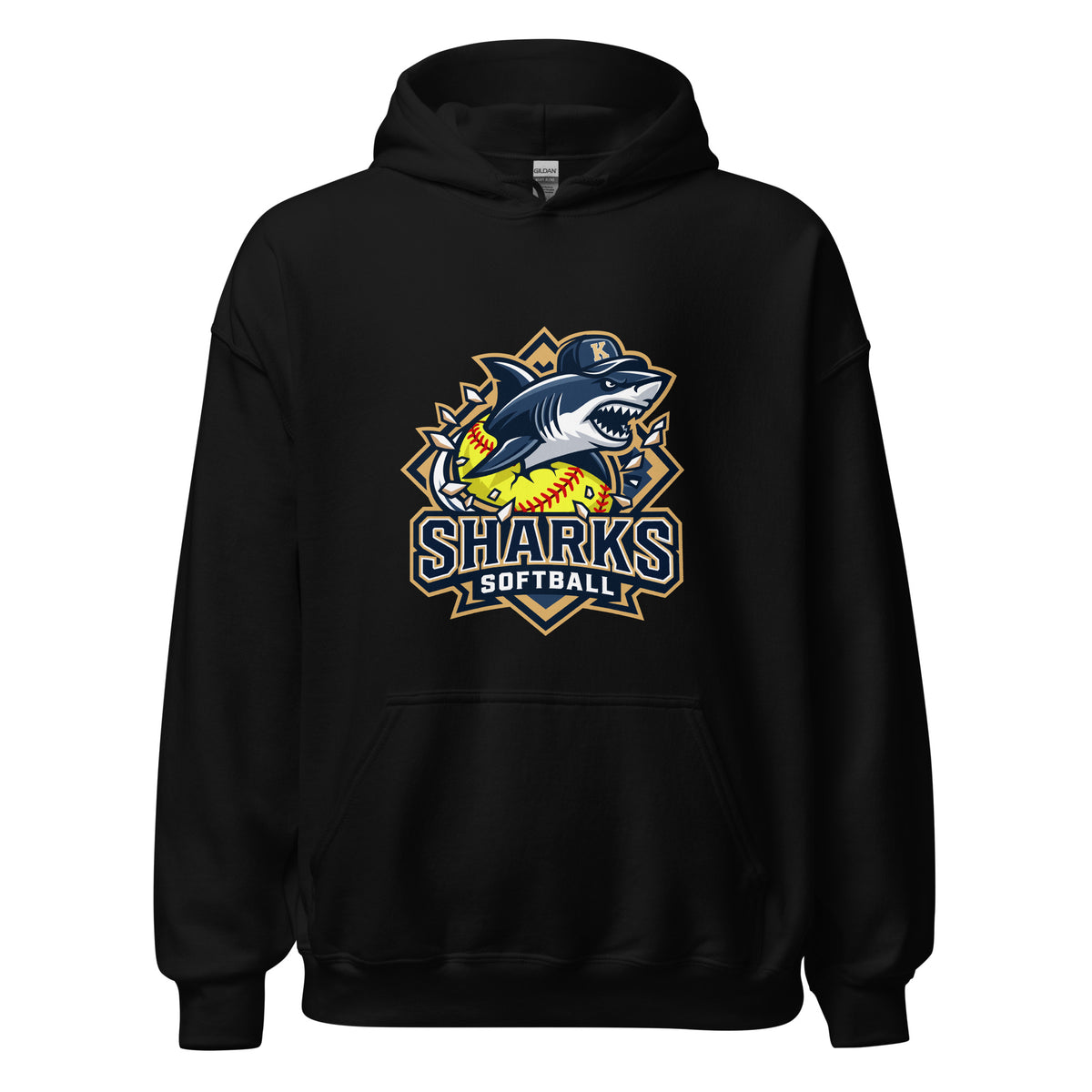 Classic | Hoodie | Sharks Diamond Sports | Crest Logo
