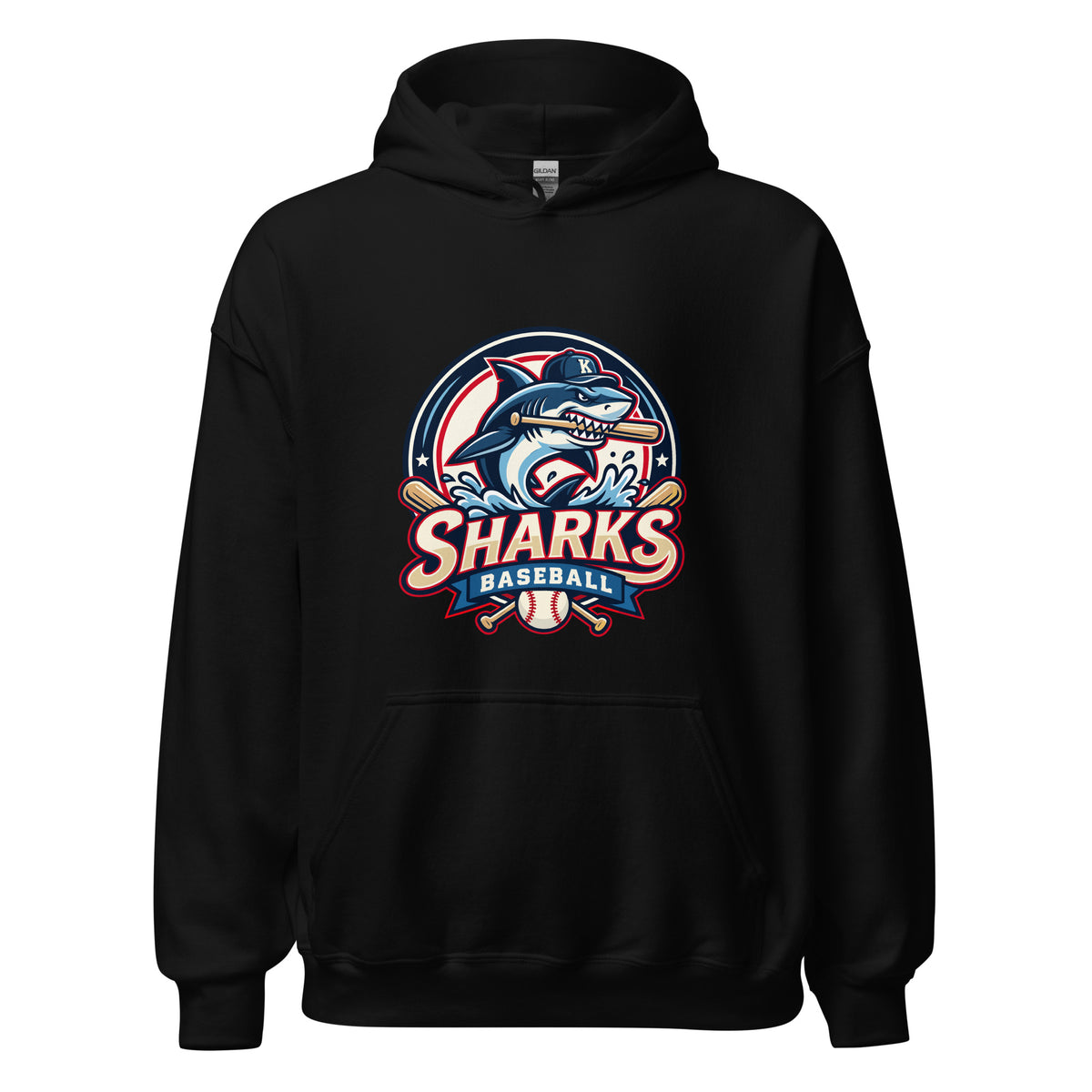 Classic | Hoodie | Sharks Diamond Sports | Emblem Logo