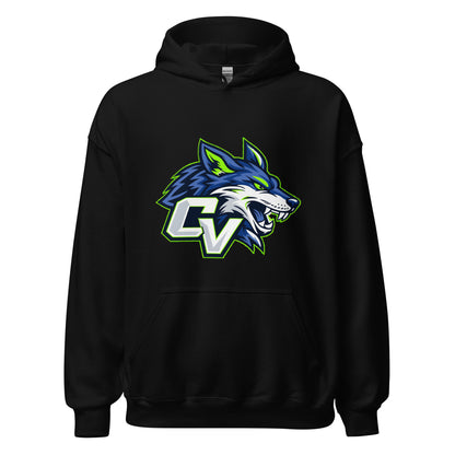 Classic | Hoodie | Cumberland Valley Coyotes Football | Crest Logo