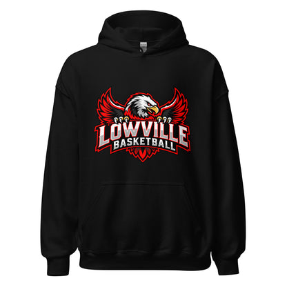Classic | Hoodie | Lowville Girls Basketball | Emblem Logo