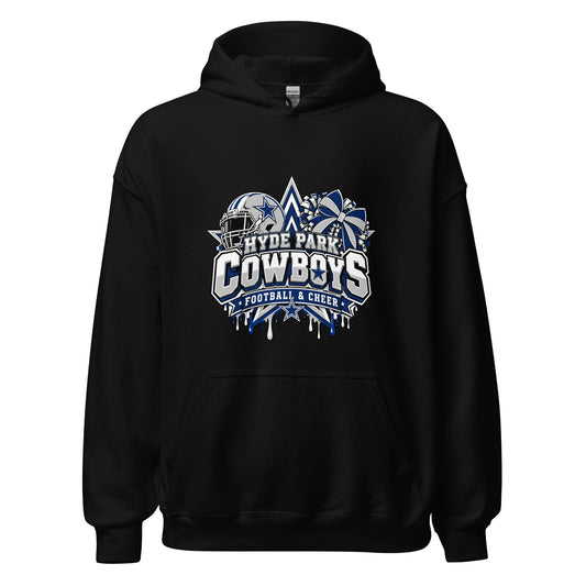 Classic | Hoodie | Hyde Park Cowboys | Crest Logo