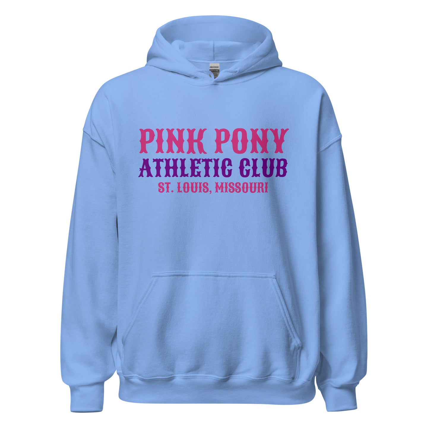 Classic | Hoodie | Pink Pony Athletic Club | Athletic Wordmark Logo