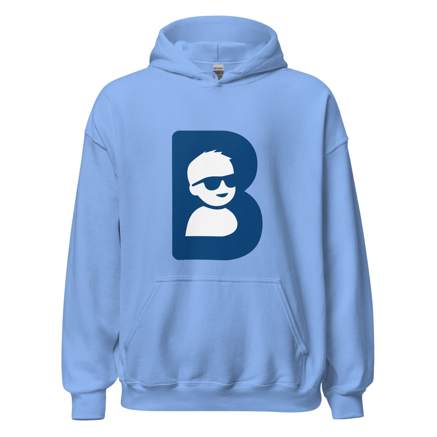 Classic | Hoodie | Brave Like Ben | Blue Maverick Logo