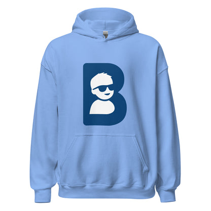 Classic | Hoodie | Brave Like Ben | Blue Maverick Logo