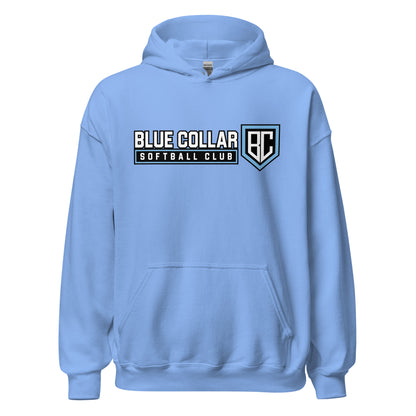 Classic | Hoodie | Blue Collar Softball 2034 | Vanguard Logo