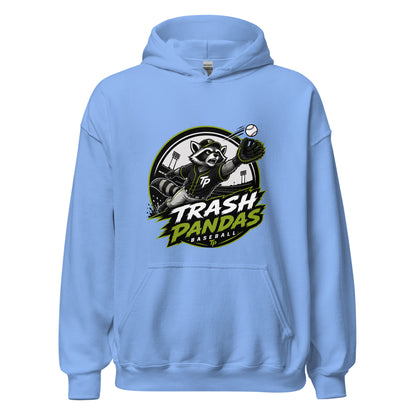 Classic | Hoodie | Trash Pandas Baseball Organization | Emblem Logo