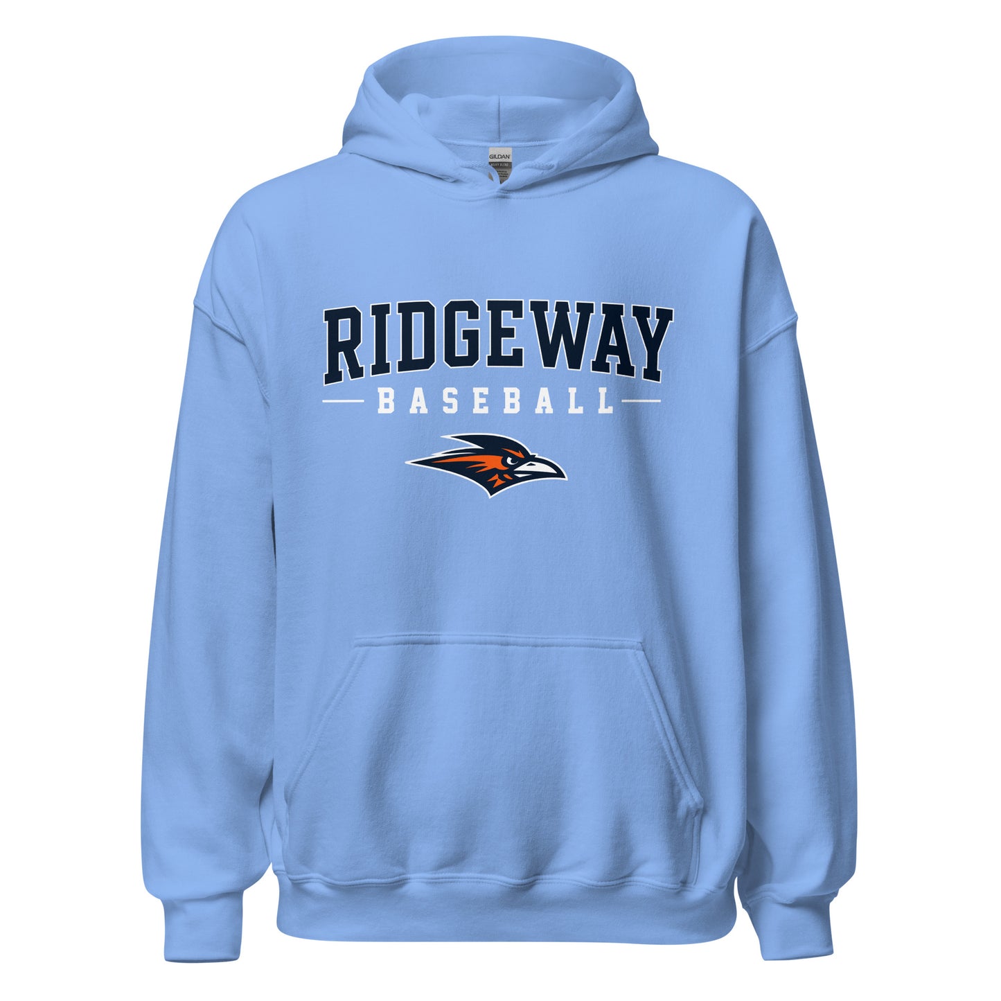 Classic | Hoodie | Ridgeway High School Baseball | Modern Script Logo