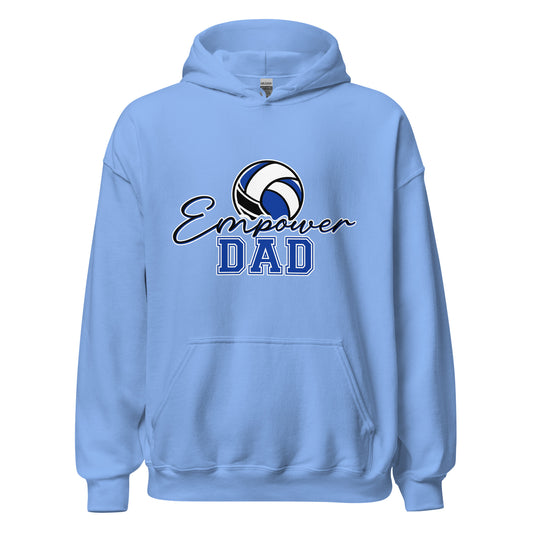 Classic | Hoodie | Empower Volleyball Club | Dad Crest Logo