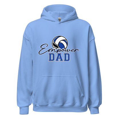 Classic | Hoodie | Empower Volleyball Club | Dad Crest Logo