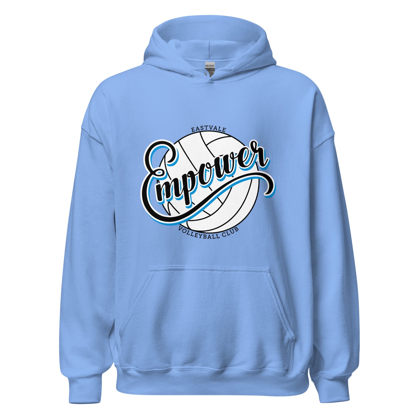 Classic | Hoodie | Empower Volleyball Club | Emblem Logo