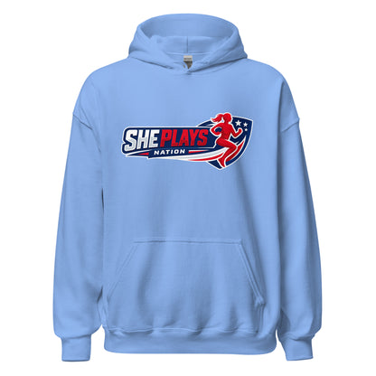 Classic | Hoodie | She Plays Nation | Crest Logo