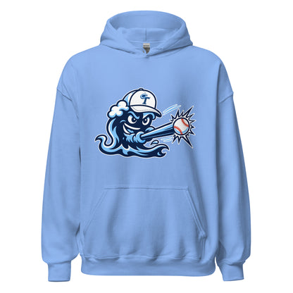 Classic | Hoodie | Long Island Tides Baseball | Mascot Logo