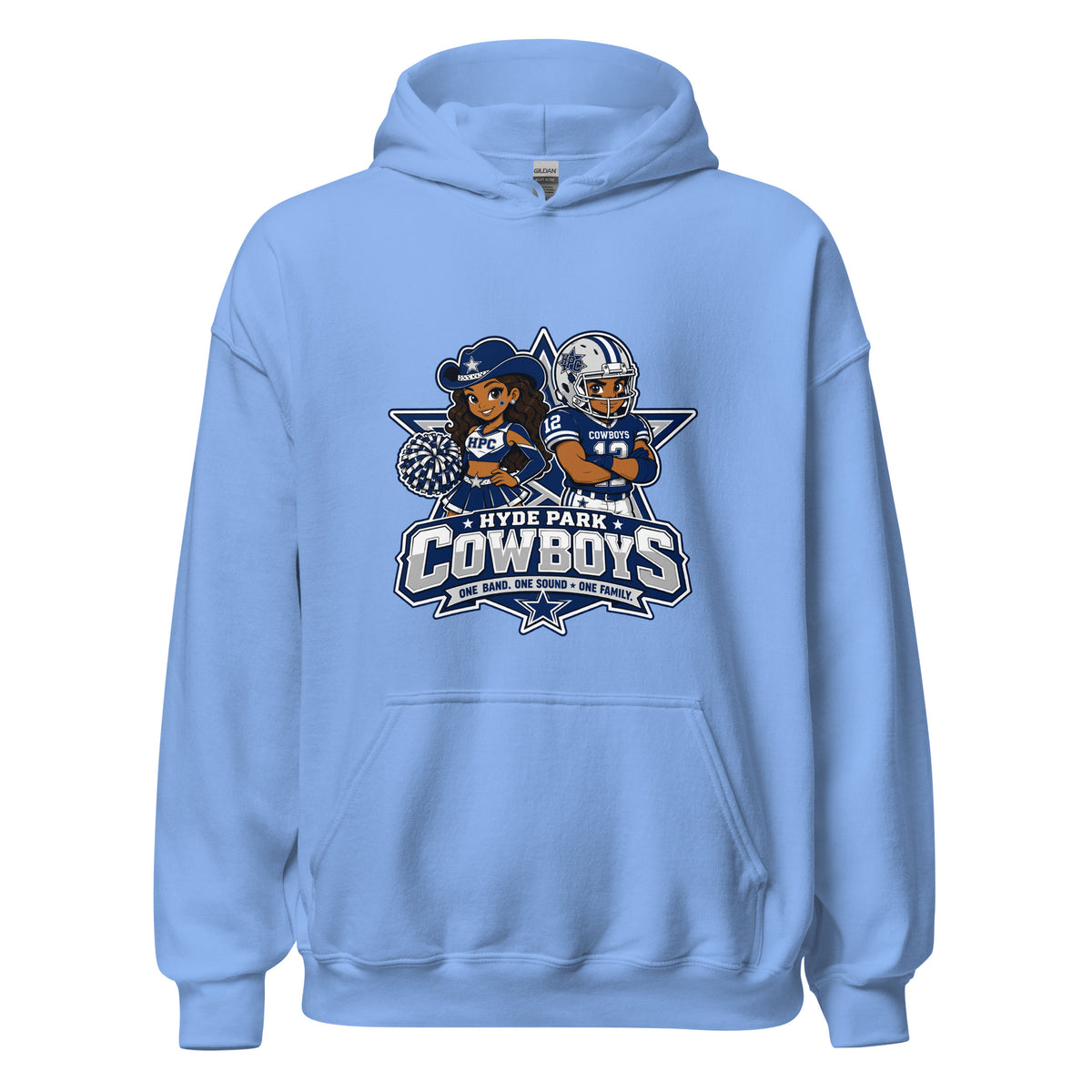 Classic | Hoodie | Hyde Park Cowboys | Vanguard Logo