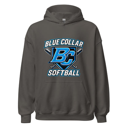 Classic | Hoodie | Blue Collar Softball 2034 | Shield Logo