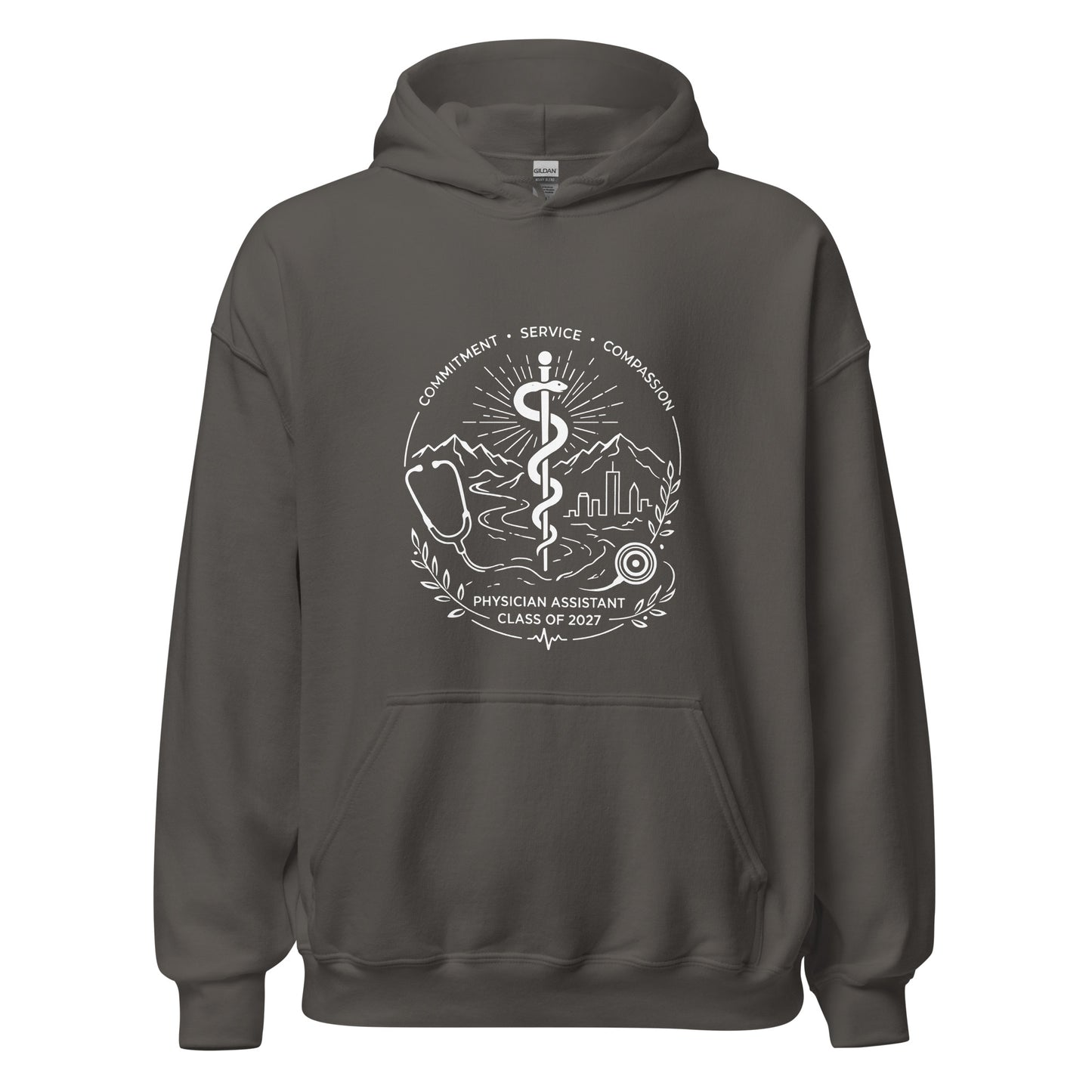 Classic | Hoodie | Trine PA program | Crest Logo