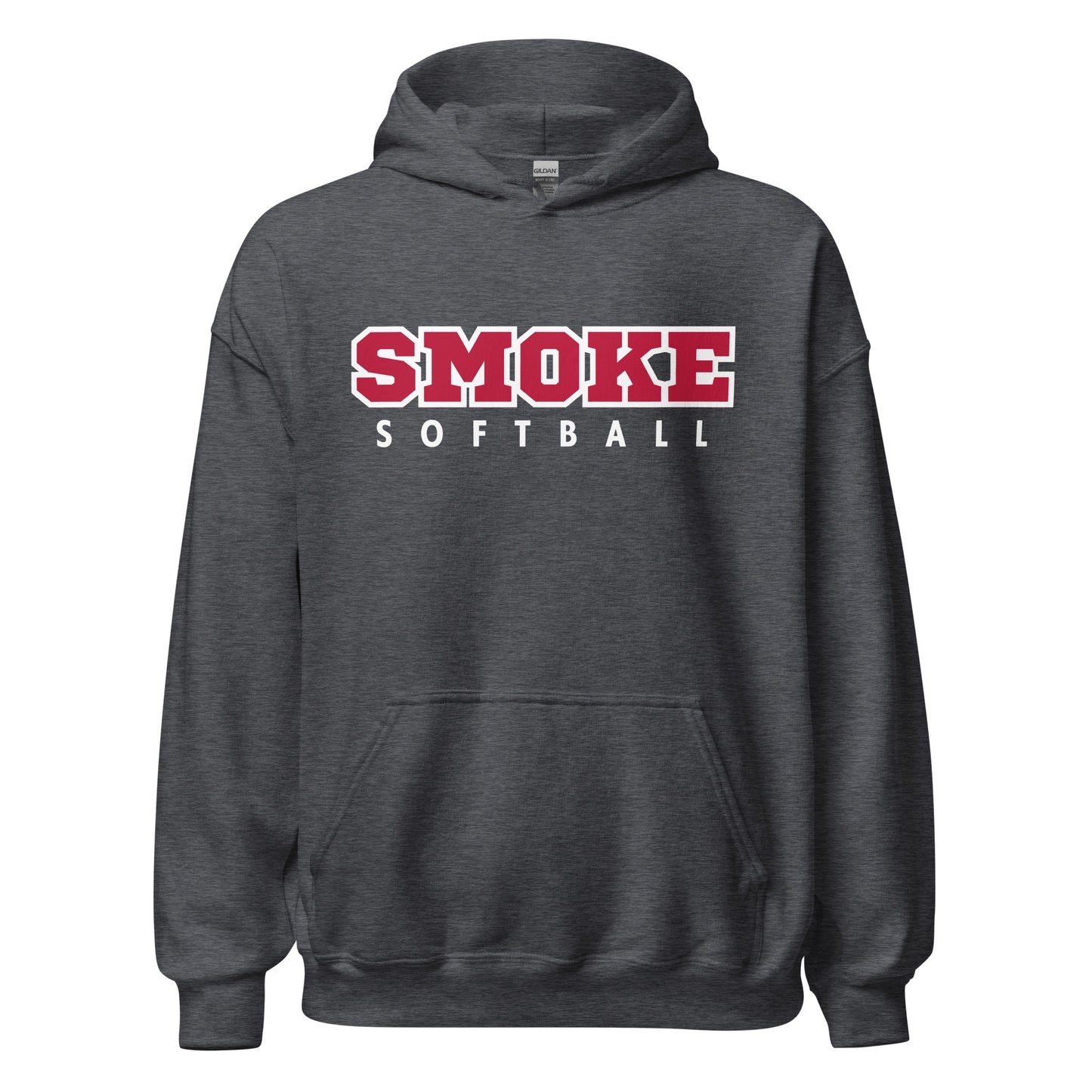 Classic | Hoodie | Smoke 14U Softball | Modern Script Logo