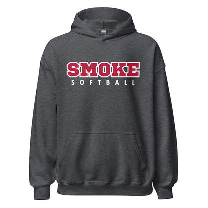 Classic | Hoodie | Smoke 14U Softball | Modern Script Logo