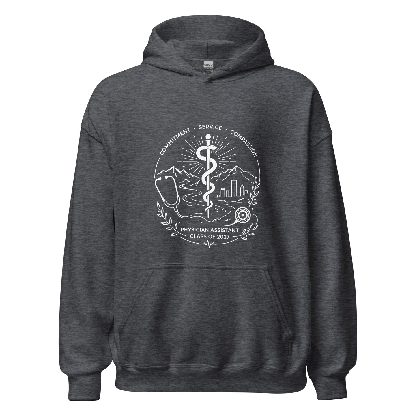 Classic | Hoodie | Trine PA program | Crest Logo