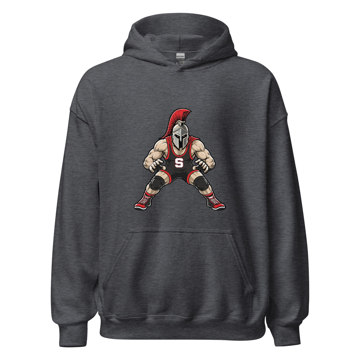 Classic | Hoodie | Spartan Wrestling Club | Mascot Logo