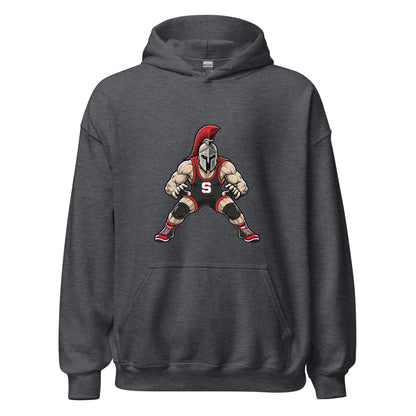 Classic | Hoodie | Spartan Wrestling Club | Mascot Logo