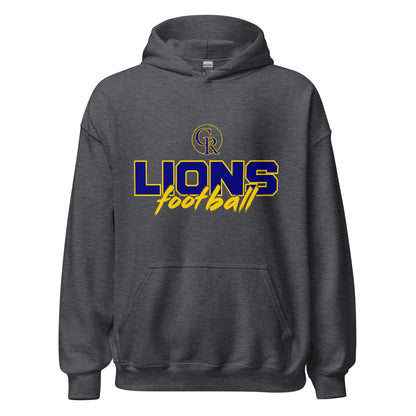 Classic | Hoodie | Chestnut Ridge Lions Football | Vanguard Logo