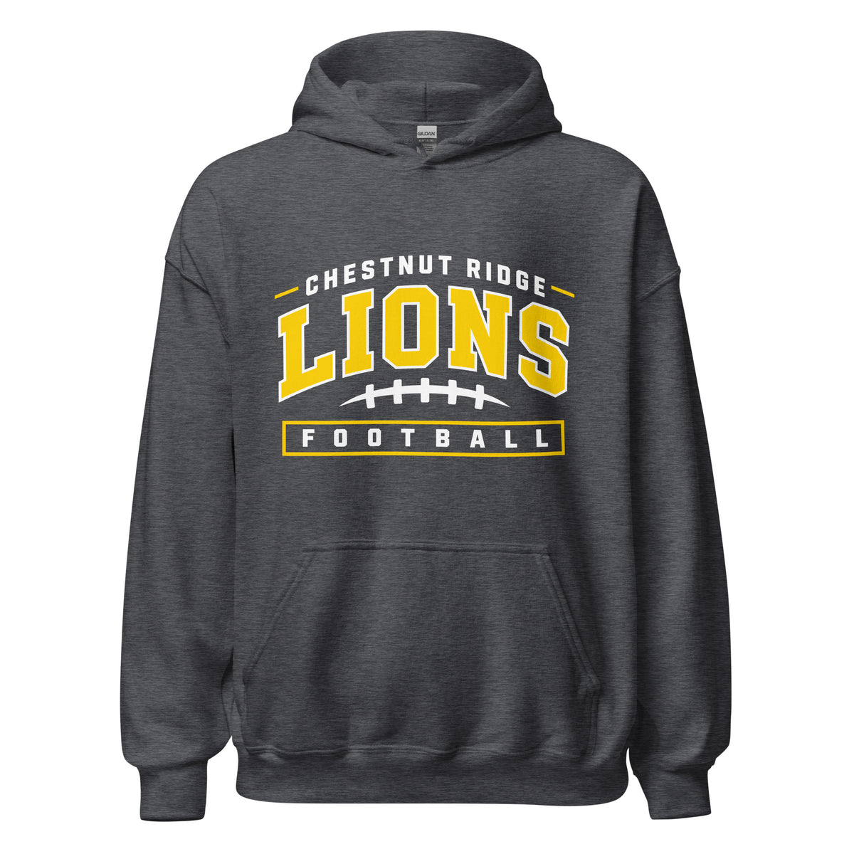 Classic | Hoodie | Chestnut Ridge Lions Football | Valor Logo