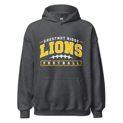 Classic | Hoodie | Chestnut Ridge Lions Football | Valor Logo