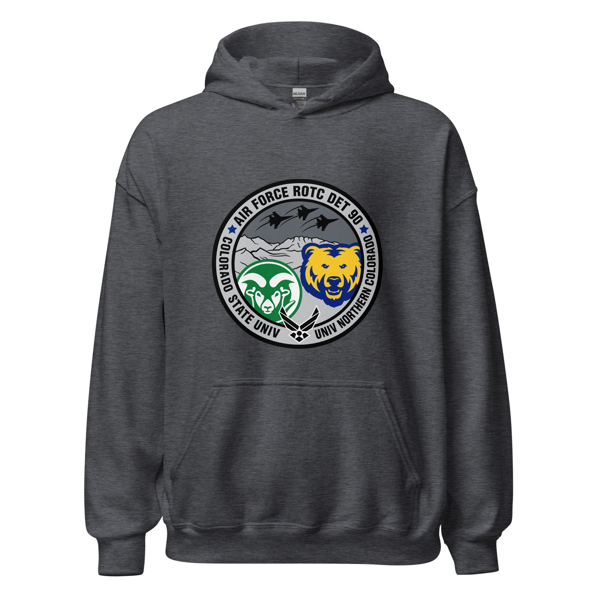 Classic | Hoodie | Colorado State Detachment 90 | Badge Logo