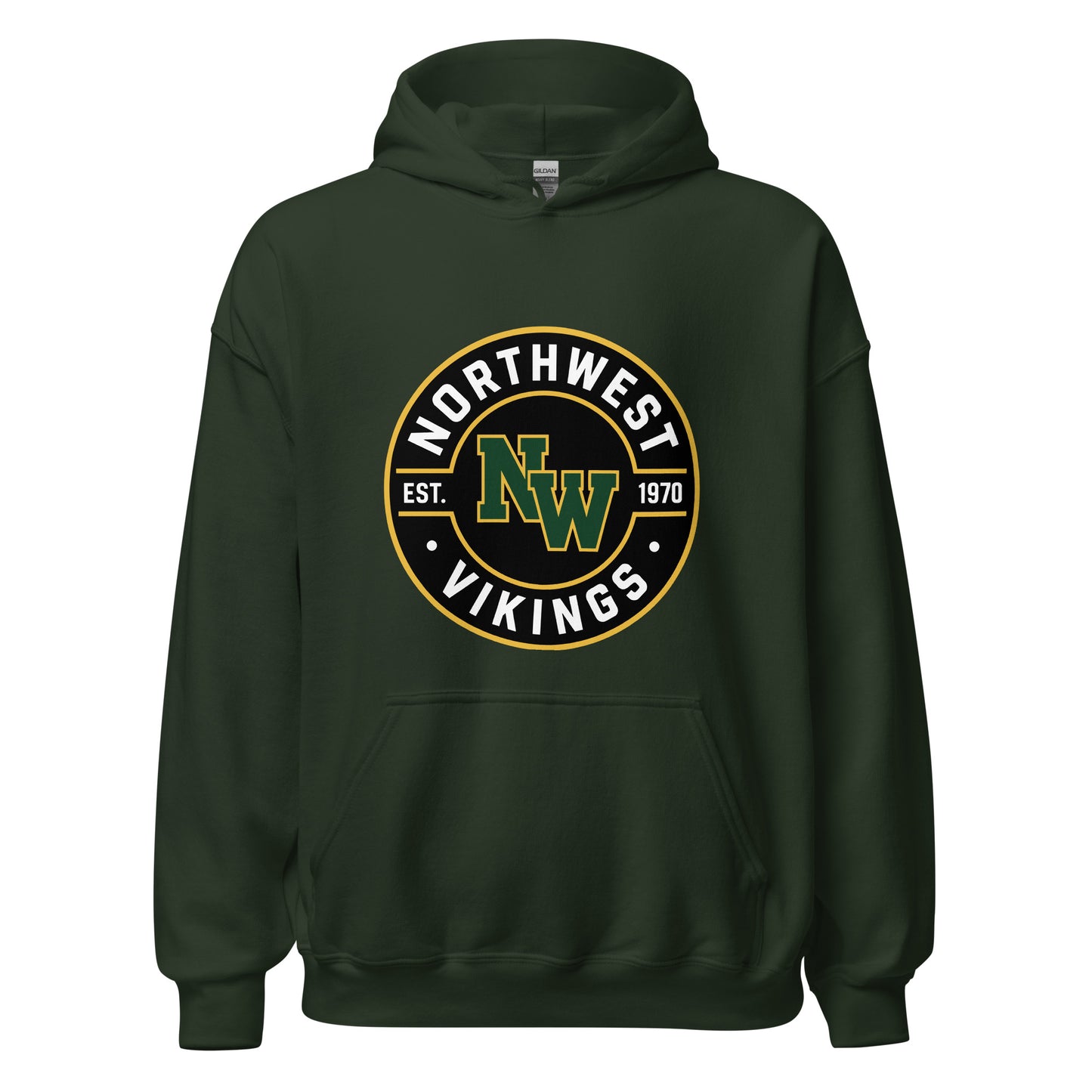 Classic | Hoodie | Northwest High School | Badge Logo