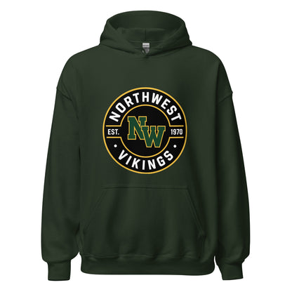 Classic | Hoodie | Northwest High School | Badge Logo